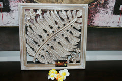NEW Balinese Carved MDF/Wood Wall Panels - Tropical Wall Art - 2 Styles Avail