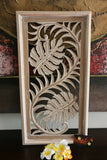 Balinese Carved MDF/Wood Mandala / Tropical Wall Panels - Bali Wall Art