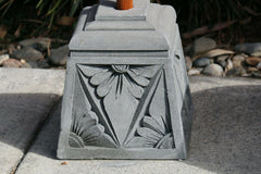 Balinese Ceremony Umbrella Holder - Bali Garden Art