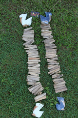 NEW Balinese Nautical Pelican Hanging Decor - 2 Colours Available - Bali Pelica