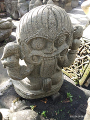 NEW Balinese Hand Carved Greenstone Ganesha Statue - NEW Bali Ganesh Statue