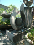 NEW Balinese Abstract Water Feature w/Bowl - Bali Water Feature - Bali Garden