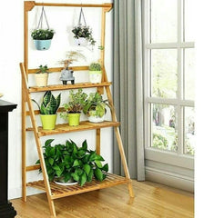 NEW Handcrafted TEAK Wood Plant or Accessory Stand - Bali Plant Stand