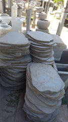 NEW Balinese Sliced River Rock Steppers / Stepping Stone - Bali Garden Art