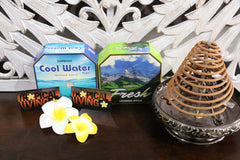 NEW Balinese DARSHAN Incense Coils - Box 10 - 14 Fabulous Fragrances