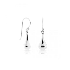 925 Sterling Silver Mini Raindrop Earrings - Balinese Style Earrings