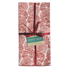 NEW Bali Zen Set 4 Napkins - Balinese Cotton Napkins - Bali Tableware