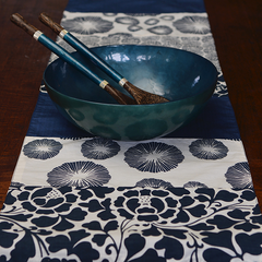NEW Bali Zen Cotton Table Runner - Balinese Table Runner - 2 Sizes