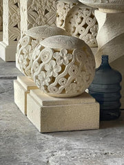 NEW Balinese Hand Crafted Frangipani Lantern - Bali Frangipani Garden Lantern