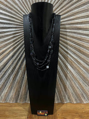 NEW Hand Crafted Balinese Multi Strand Bead Necklace - Bali Jewellery