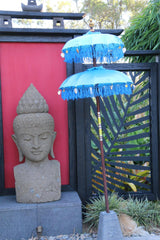 NEW Balinese Double Ceremony Umbrella - Bali Umbrella - Balinese Garden Art