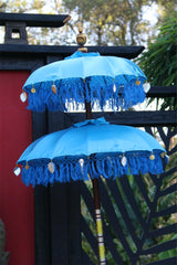 NEW Balinese Double Ceremony Umbrella - Bali Umbrella - Balinese Garden Art