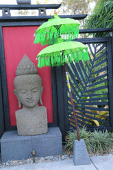 NEW Balinese Double Ceremony Umbrella - Bali Umbrella - Balinese Garden Art