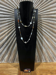 NEW Hand Crafted Balinese Bead Necklace - Long Bead necklace - Bali Jewellery