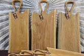 NEW Balinese Quality TEAK Wood Hand Crafted Platter - Bali Carved Tapas Platter