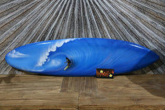 Bali Handmade Air Brushed Surfboard Wall Decor 80cm - Bali Surfer Surfboard Art