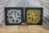NEW BALINESE CARVED MDF MANDALA / TROPICAL WALL PANELS - BALI WALL ART 30x30cm