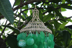 NEW Capiz Shell Mobile / Wind Chime or Pendant Light Shade 70cm
