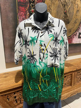 Balinese Mens Tropical Print Shirt - Size M-L - Tropical Bali or Hawaiian Shirt