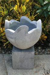 NEW Balinese Hand Crafted Feature Pot on Stand - Bali Feature Pot