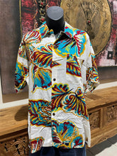 Balinese Mens Tropical Print Shirt - Size M-L - Tropical Bali or Hawaiian Shirt