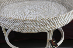 NEW Balinese Platter/Tray on Stand - Bali Entertaining Basket