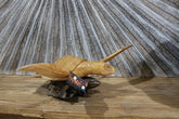 NEW Balinese Hand Carved & Crafted Suar Wood Turtle Sculpture - Bali Turtle Art