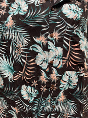 Balinese Mens Tropical Print Shirt - Size L-XL - Tropical Bali or Hawaiian Shirt
