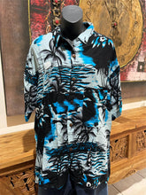 Balinese Mens Tropical Print Shirt - Size L-XL - Tropical Bali or Hawaiian Shirt
