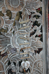 NEW Balinese Hand Crafted Wood Heart Hanger / Mobile - Love Heart Hanging Decor