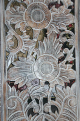 NEW Balinese Carved MDF/WOOD Framed Mandala Wall Panel - Balinese Carved Panel