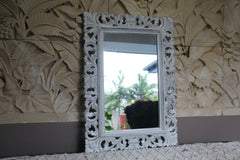 NEW Balinese Hand Carved Wooden Mirror - Carved Bali FEATURE Mirror