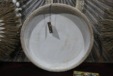 NEW BALINESE HAND CRAFTED WOOD/RATTAN COMBO BOWL/PLATTER