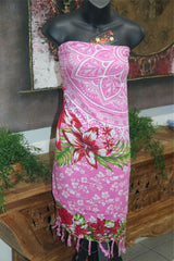 Bali Beach Sarong - Tropical Style Sarong - Bikini Cover Up