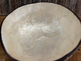 Balinese Hand Crafted Coconut Bowl w/Capiz Shell - Bali Acai Bowl