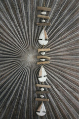 NEW Balinese Hand Crafted Wood Sailing Boat Hanger / Mobile - Boat Hanging Decor