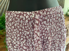 Ladies Bali Beach / Shirred Waist Bali Capri Pants - SO COMFY Suit Maternity S-M