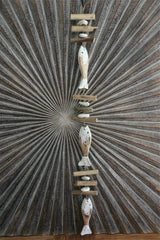 NEW Balinese Hand Crafted Wood 3 Fish Hanger / Mobile - Fish Hanging Decor