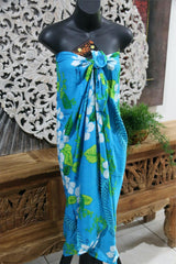 Bali Beach Mumu Sarong - Balinese Sarong Dress - Tie Up Tube Sarong S-XL