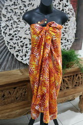 Bali Beach Mumu Sarong - Balinese Sarong Dress - Tie Up Tube Sarong S-XL