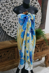 Bali Beach Mumu Sarong - Balinese Sarong Dress - Tie Up Tube Sarong S-XL