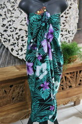 Bali Beach Mumu Sarong - Balinese Sarong Dress - Tie Up Tube Sarong S-XL