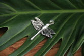 925 Sterling Silver Dragonfly Pendant - Balinese Style Jewellery - Pendant ONLY