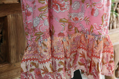 Ladies Knee Length Dress with Side Pockets - Bali Boutique Voile Dress S - XXL