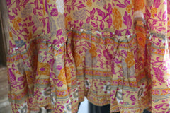 Ladies Knee Length Dress with Side Pockets - Bali Boutique Voile Dress S - XXL