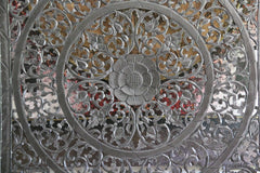 NEW Balinese Carved MDF/WOOD Framed MANDALA Wall Panel 1m x 1m Stunning Wall Art