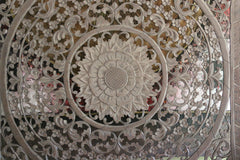 NEW Balinese Carved MDF/WOOD Framed MANDALA Wall Panel 1m x 1m Stunning Wall Art