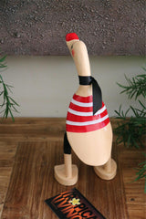 NEW Balinese Hand Carved Wooden French Style Duck - Bali Rice Paddy Duck