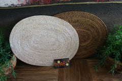 NEW Bali Table Mat / Placemat - Balinese Rattan Placemats / Table Mats