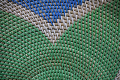 NEW Bali Woven Rattan Platter with Motif - Balinese Woven Rattan Wall Art 70cm